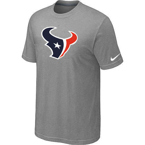  Houston Texans Sideline Legend Authentic Logo TShirt Lightgrey 89 