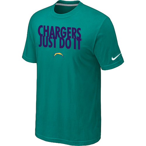 NFL San Diego Charger Just Do It Green TShirt 11 