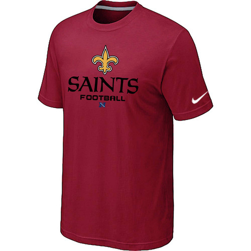 New Orleans Saints Critical Victory Red TShirt 34