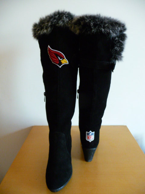 NFL Arizona Cardinals Black Women Boots