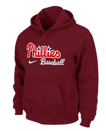 Philadelphia Phillies Pullover Hoodie RED