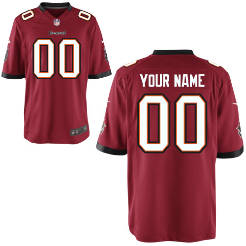 Customized Team Color Game Youth Nike Tampa Bay Buccaneers Jersey