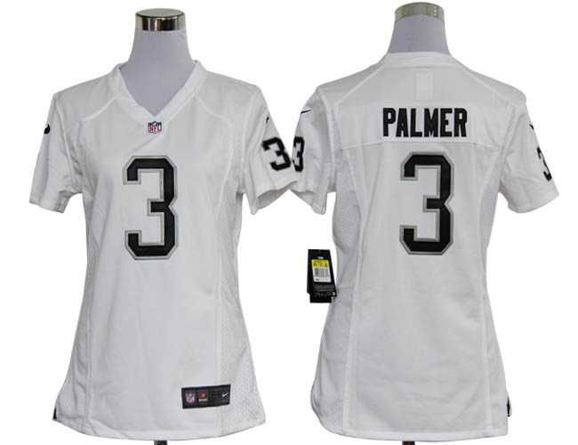 NIKE Oakland Raiders #3 Palmer women jersey in white