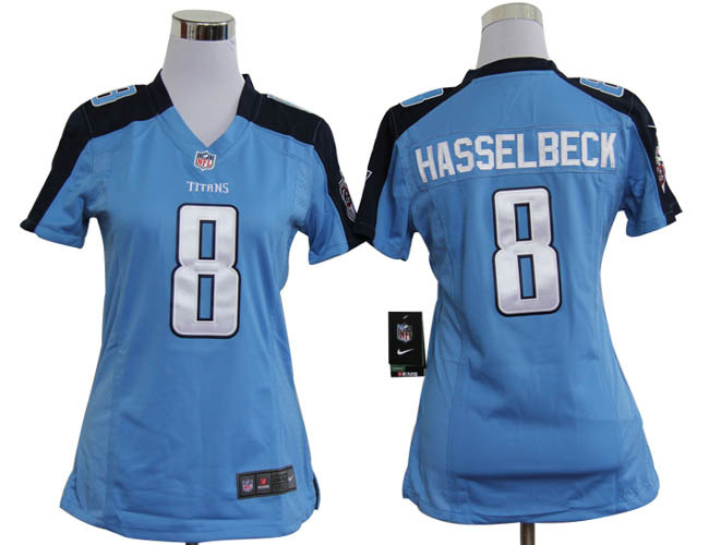 NIKE women blue Matt Hasselbeck jersey, buffalo bills #8 jersey