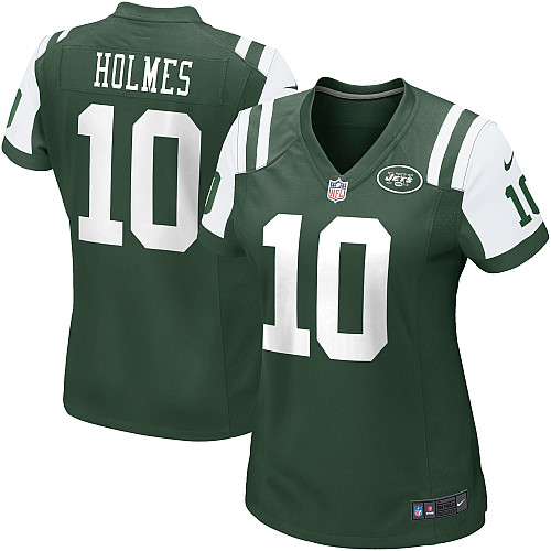 women NIKE Holmes Team Color jersey, New York Jets #10 Portrait Fashion Game jersey