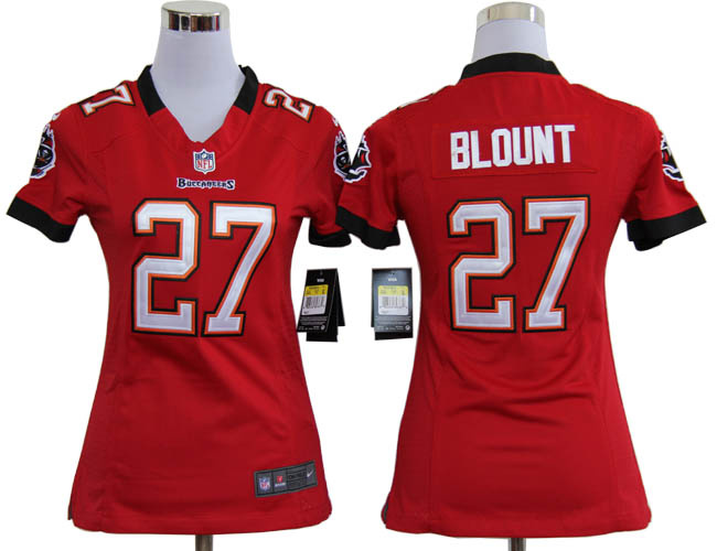 Legarrette Blount red Buccaneers Women Fashion Nike NFL Jersey