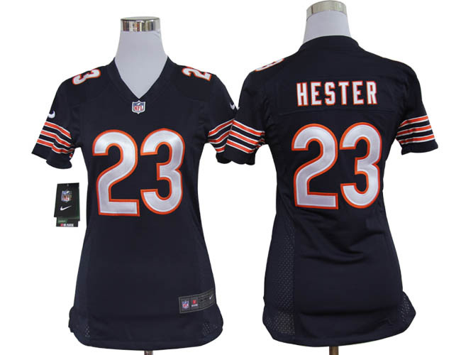 purple #13 Hester Chicago Bears women NIKE game jersey