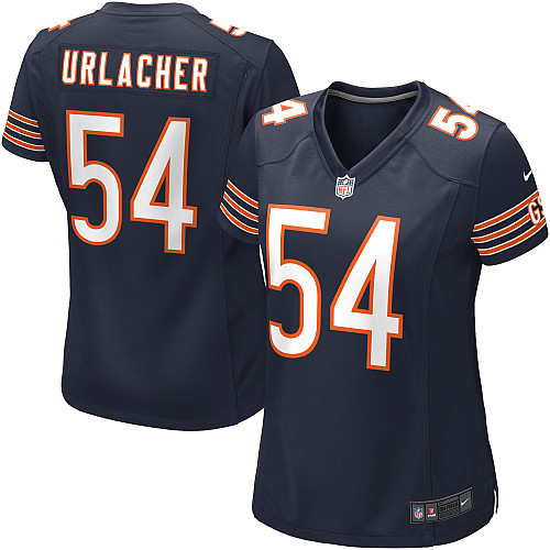 NIKE Chicago Bears #54 Urlacher women game jersey in purple