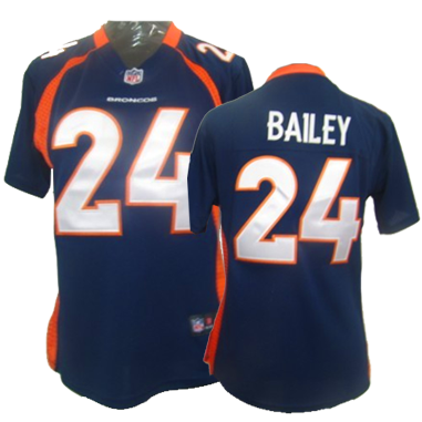 Bailey blue Broncos Women Nike NFL Jersey