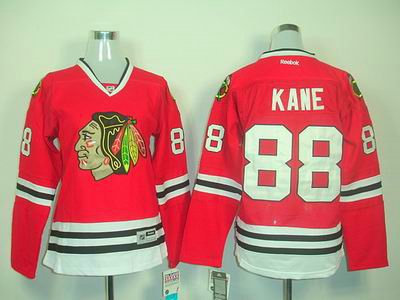 Womens #88 Patrick Kane Red NHL Chicago Blackhawks jersey