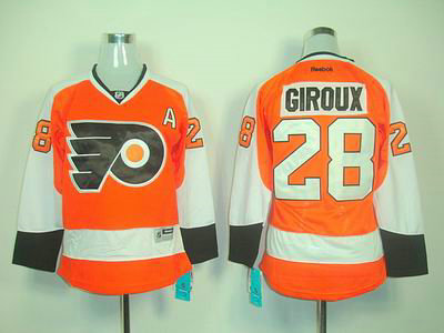 orange CLAUDE GIROUX Womens NHL Philadelphia Flyers #28 Jersey