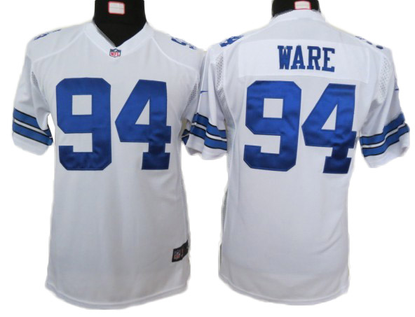 cowboys #94 Ware white Youth Nike NFL Jersey