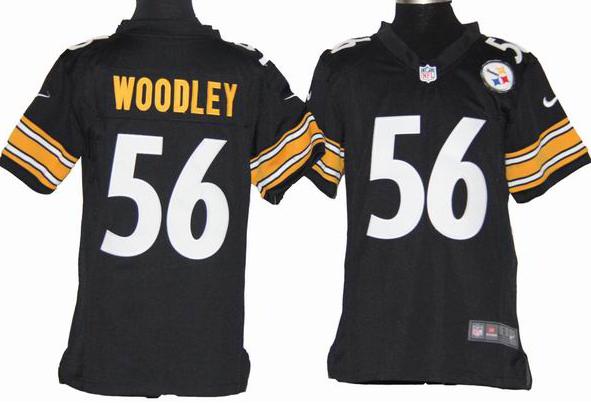 Woodley Jersey black #56 Nike NFL Steelers Jersey