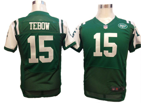 green Tim Tebow New York Jets kids #15 Nike NFL Jersey
