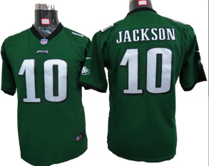 youth Nike Philadelphia Eagles #10 Jackson youth jersey in Green