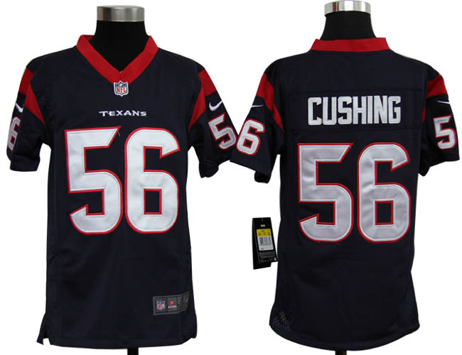 Nike Youth blue Cushing jersey, Nike Houston Texans #56 jersey