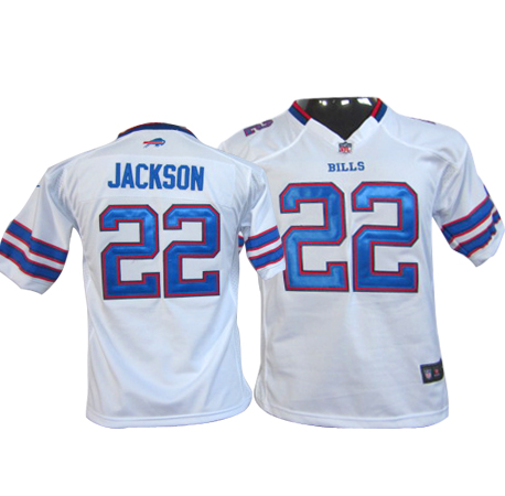Nike Youth jackson White jersey, buffalo bills #22 jersey