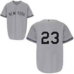 Don Mattingly jersey Grey #23 NFL New York Yankees jersey