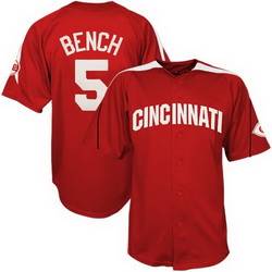 Johnny Bench Red Jersey, Cincinnati Reds #5 Youth MLB Jersey