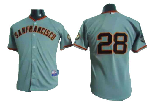 #28 Buster Grey San Francisco Giants Kids MLB Jersey