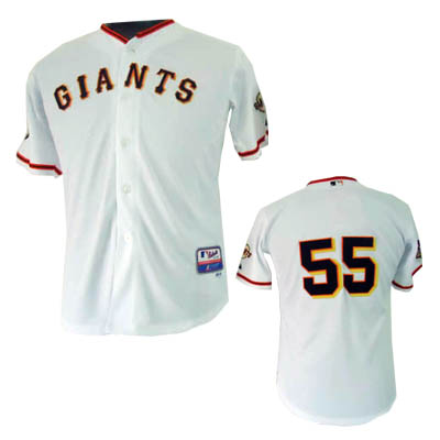 Lincecum jersey White #55 NFL San Francisco Giants jersey