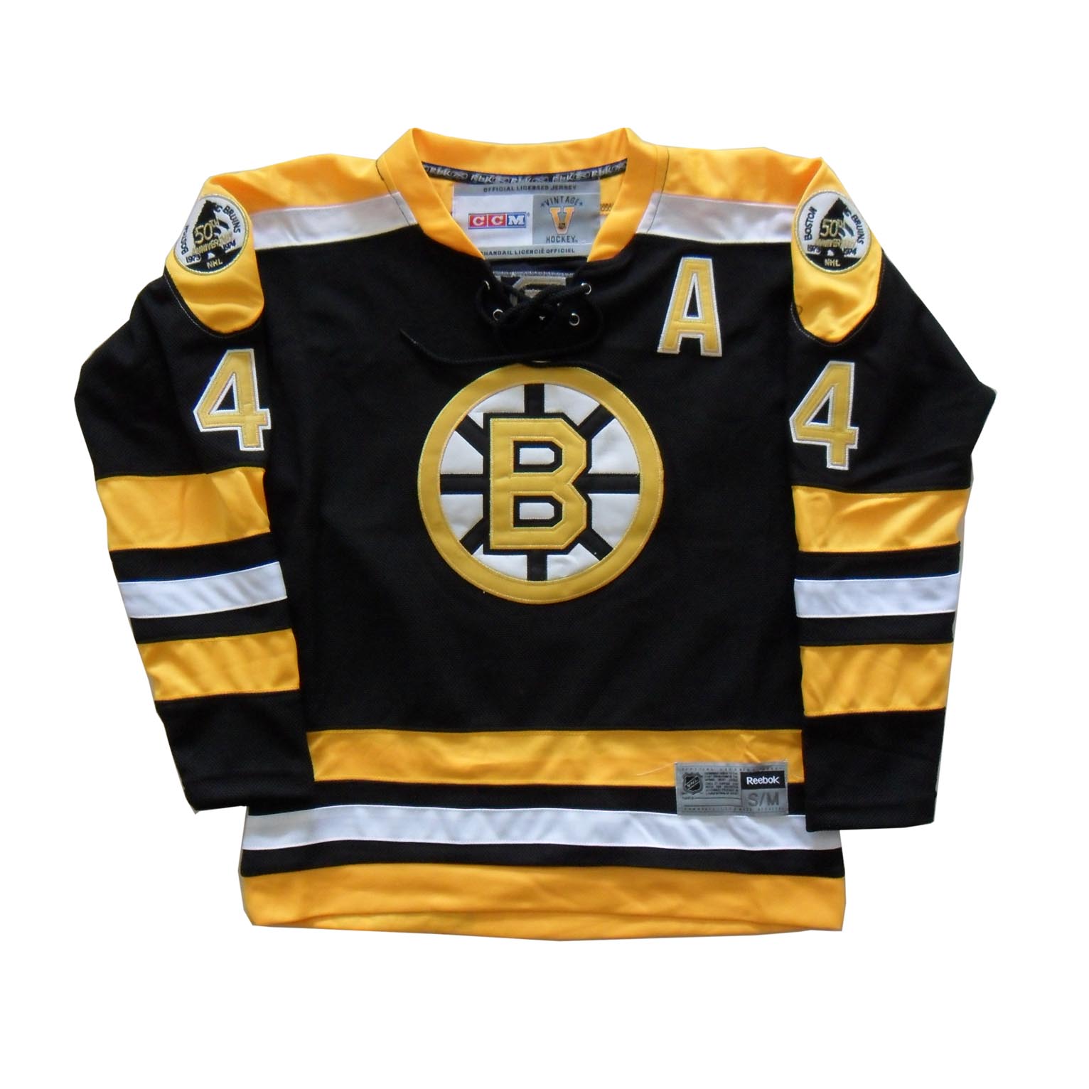 #4 Bobby Orr black Boston Bruins NHL Youth jersey