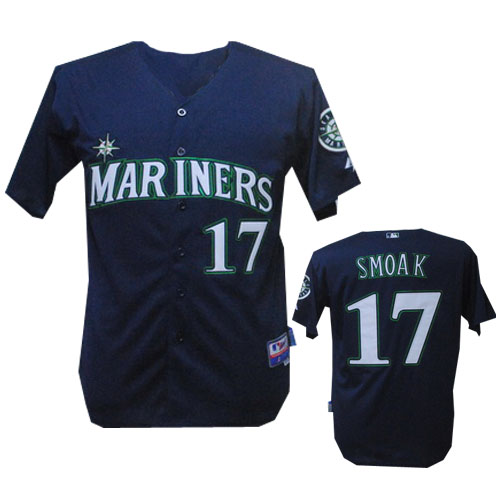 Blue Smoak MLB Seattle Mariners #17 Jersey