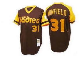 Coffee Dave Winfield Padres Mitchell&Ness #31 Jersey