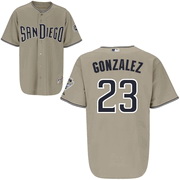 Adrian Gonzalez Road Grey Padres Jersey