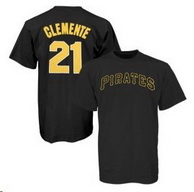 Clemente Black MLB Pirates M&N Jersey