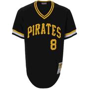 #8 Willie Stargell Road Black Pittsburgh Pirates Throwback Jersey