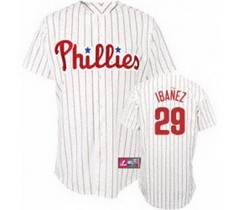 #29 Ibanez White Philadelphia Phillies Jersey