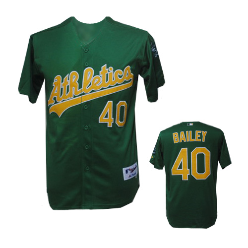 #40 Bailey Green Oakland Athletics MLB jersey