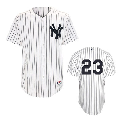 Don Mattingly Jersey White #23 MLB New York Yankees Jersey