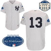 Alex Rodriguez white jersey, New York Yankees #13 Home jersey