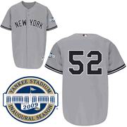 Grey C.C. Sabathia jersey, New York Yankees #52 2009 Inaugural jersey