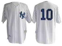 White Phil Rizzuto MLB New York Yankees #10 Jersey