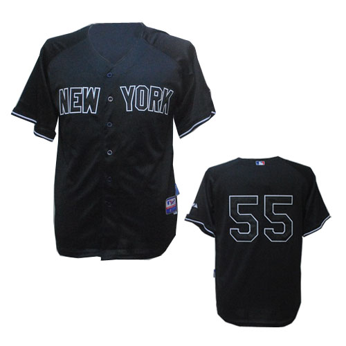 Russell Martin Jersey Black #55 MLB New York Yankees Jersey