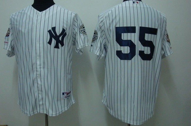 New York Yankees #55 Matsui White MLB jersey