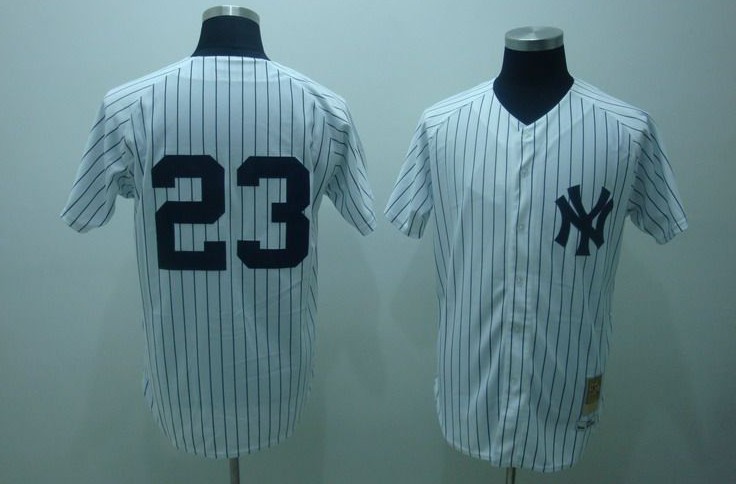 Don Mattingly White jersey, New York Yankees #23 MLB jersey