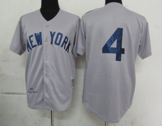 Grey Gehrig jersey, New York Yankees #4 MLB jersey