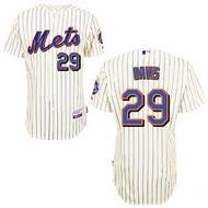 Cream Davis jersey, New York Mets #29 MLB Blue Strip Cool Base Jersey