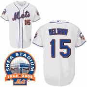MLB #15 White Carlos Beltran New York Mets jersey