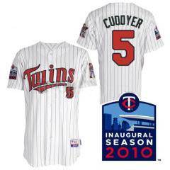 Michael Cuddyer White jersey 2010 Season Inaugural MLB Minnesota Twins jersey
