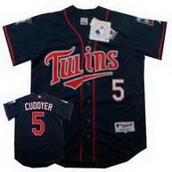 Minnesota Twins #5 Michael Cuddyer 2010 Season Inaugural MLB Jersey in   Dark Blue