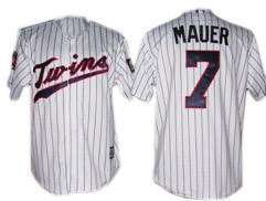   White Mauer jersey, Minnesota Twins #7 MLB 50th Jersey