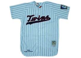 Harmon Killebrew White jersey MLB Pinstripe Throwback Minnesota Twins jersey