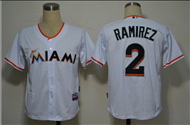Ramirez white Jersey, Miami Marlins #2 2012 New Jersey