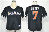 Jose Reyes black jersey 2012 New Miami Marlins jersey
