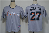 Stanton grey jersey 2012 New Miami Marlins jersey